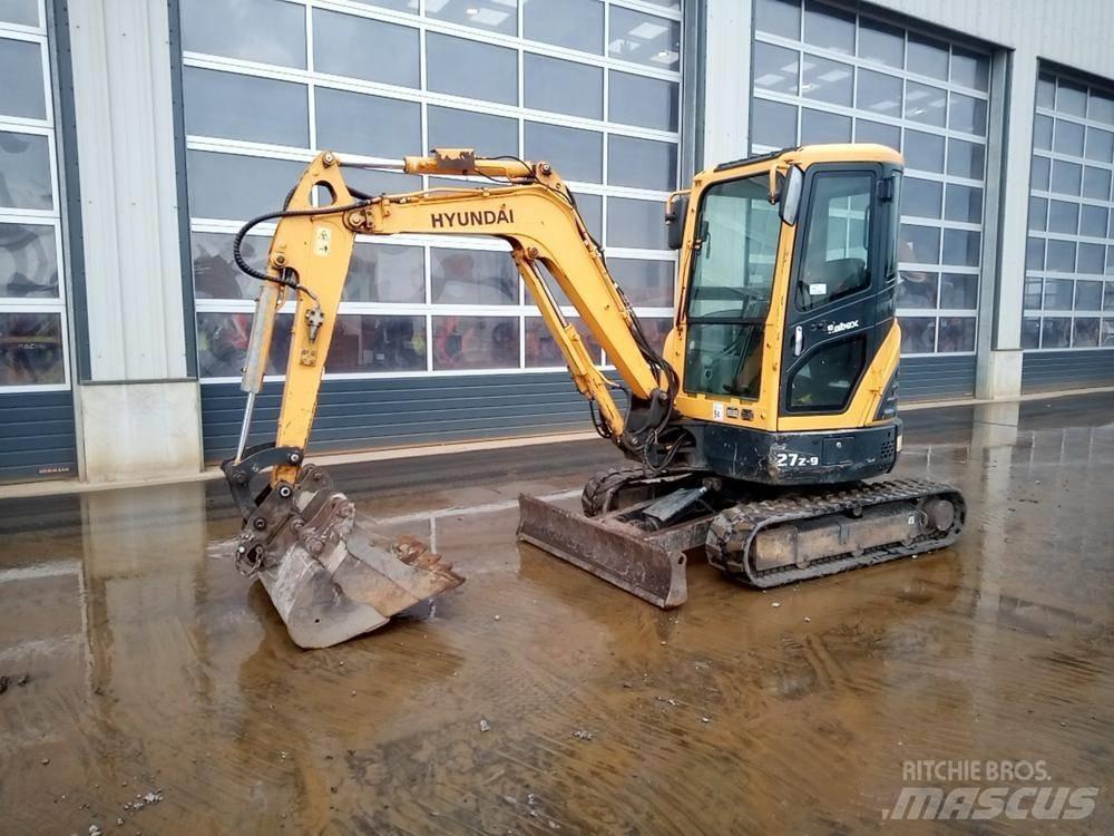 Hyundai Robex 27Z-9 小型挖掘机