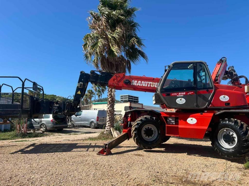 Manitou MRT 2150 伸缩臂叉装车|叉装车