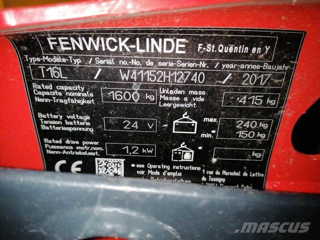 Linde T16L 手摇升降机