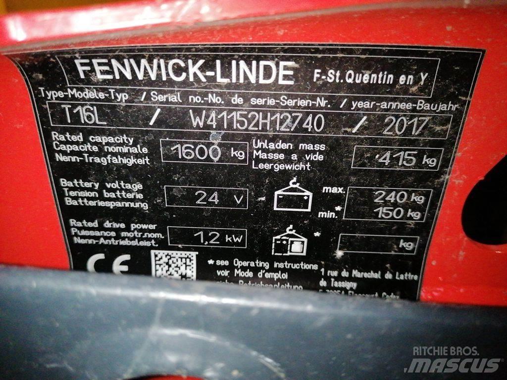 Linde T16L 手摇升降机