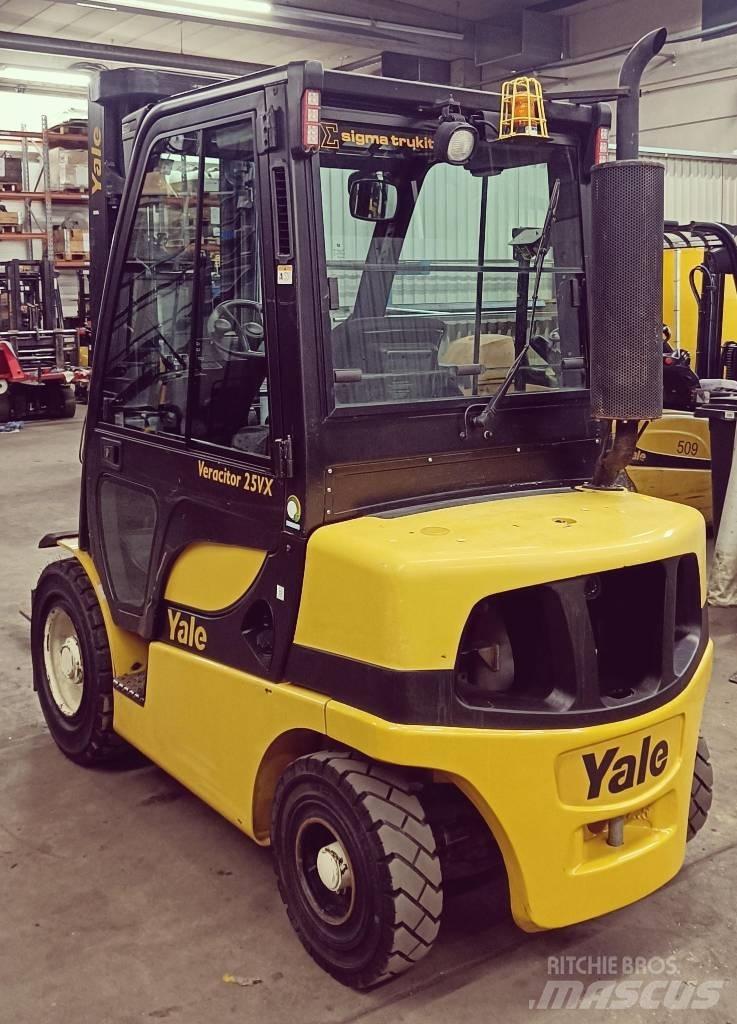 Yale GDP25VX 柴油叉车
