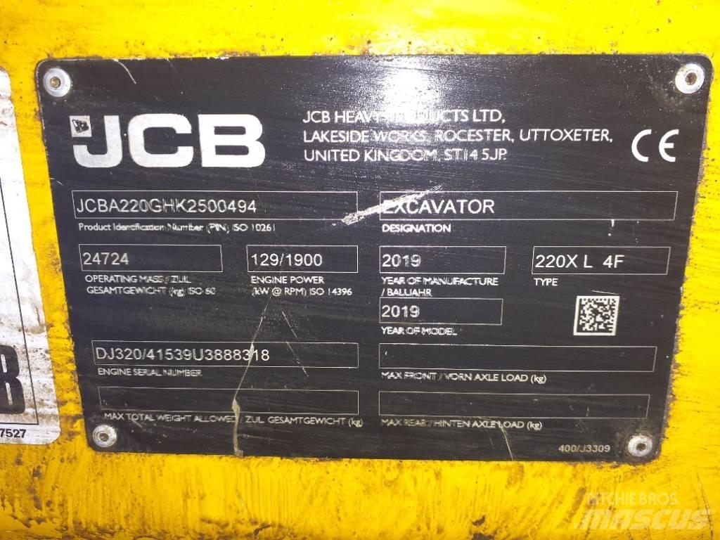JCB 220X LC 履带挖掘机