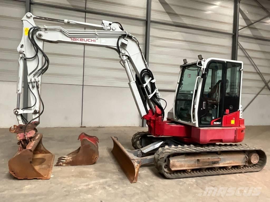 Takeuchi TB 280 FR 中型挖掘机
