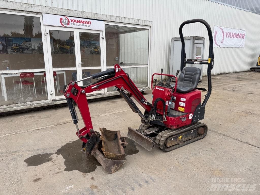 Yanmar SV08 (1D879) 小型挖掘机