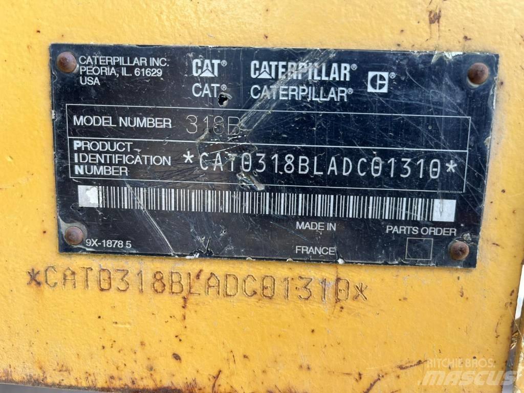 CAT 318 B L 履带挖掘机