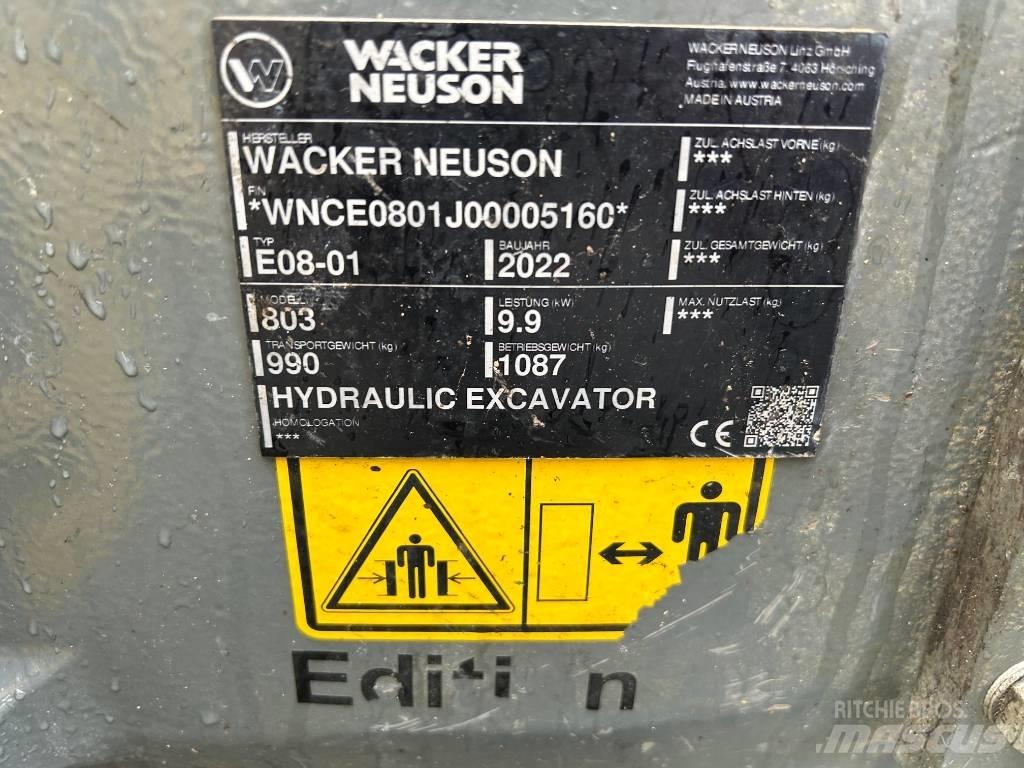 Wacker Neuson 803 履带挖掘机