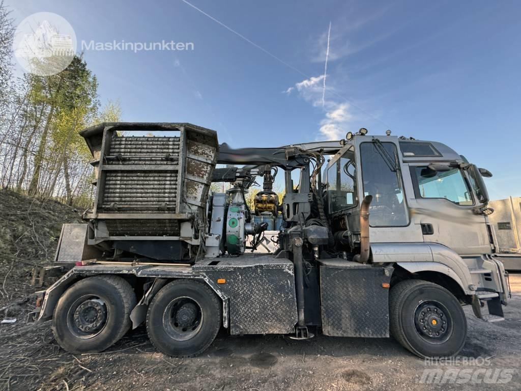 MAN TGS 28.480 碎木车