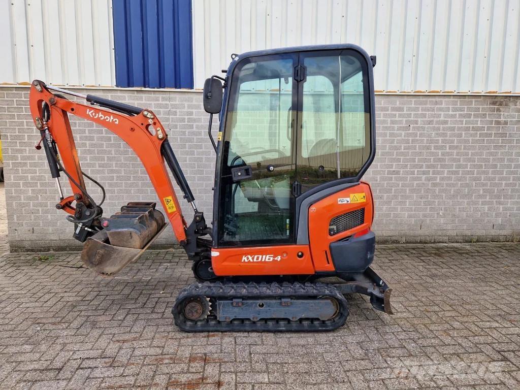 Kubota KX016-4 小型挖掘机