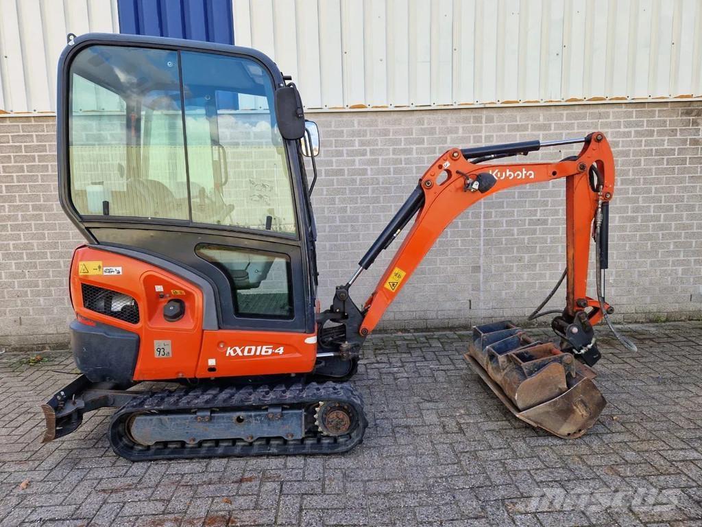 Kubota KX016-4 小型挖掘机
