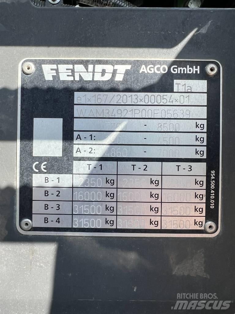 Fendt 312 Vario 拖拉机/农用车