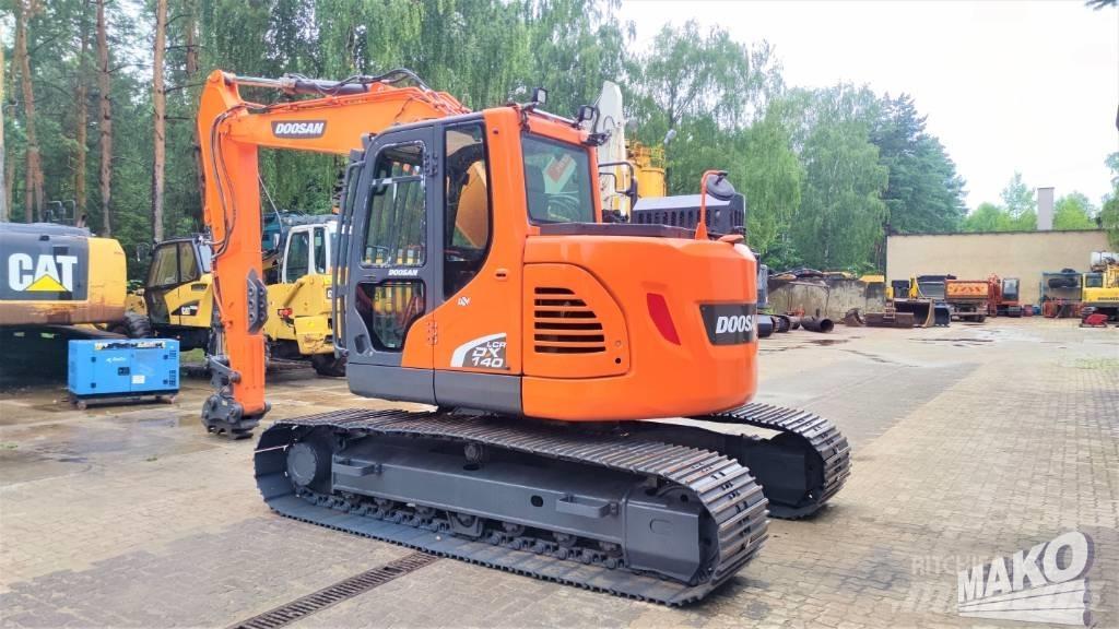 Doosan DX 140 LCR 履带挖掘机
