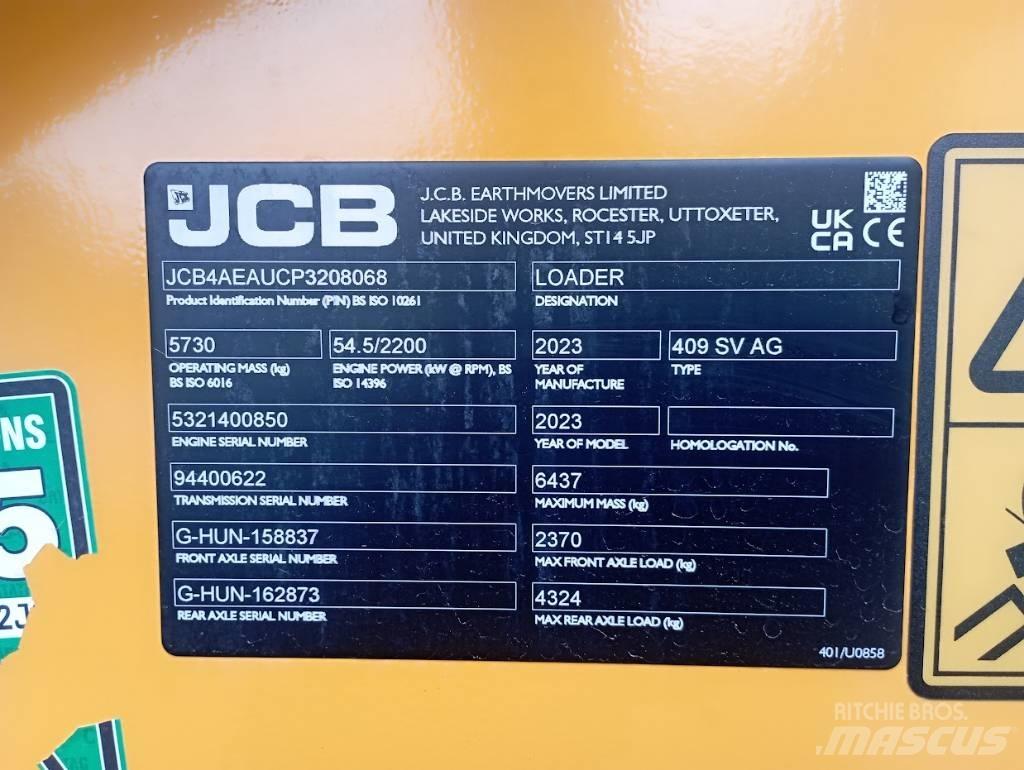 JCB 409 轮式装载机