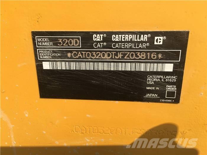 CAT 320 D 履带挖掘机