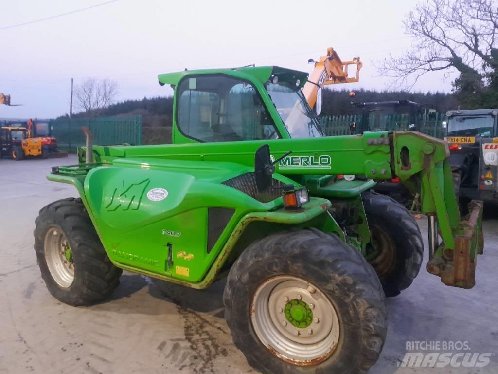 Merlo P 40.7 伸缩臂叉装车|叉装车