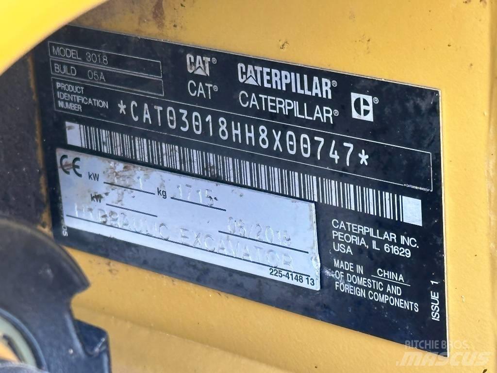 CAT 301.8 小型挖掘机
