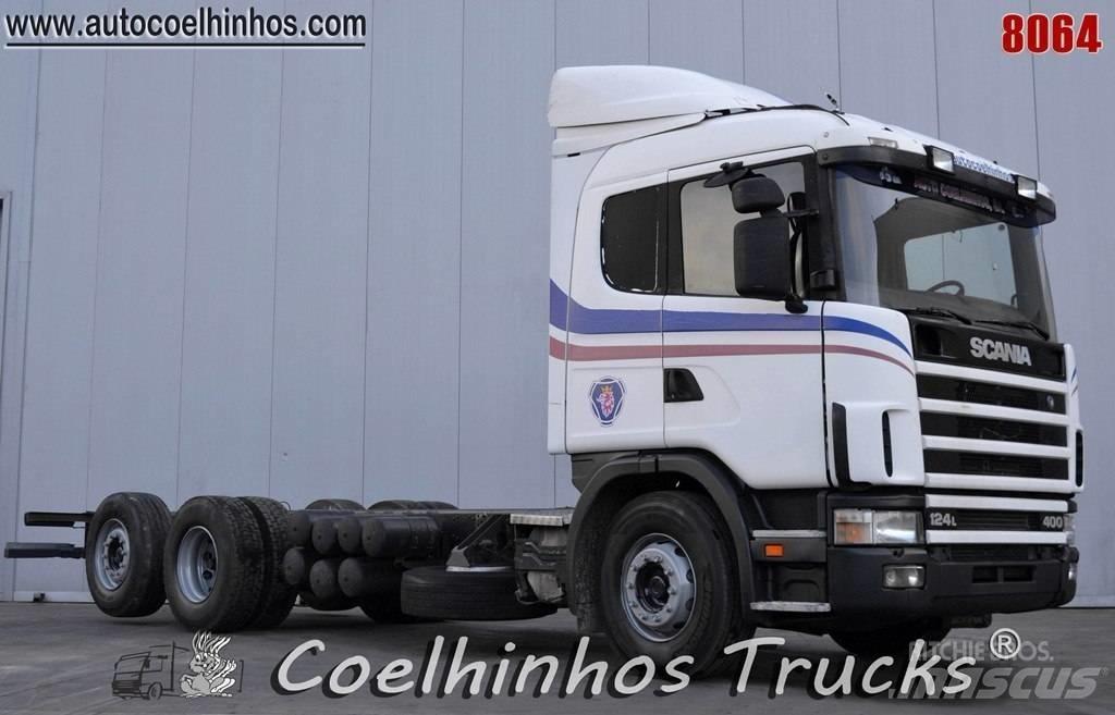 Scania 124L 400 平板车