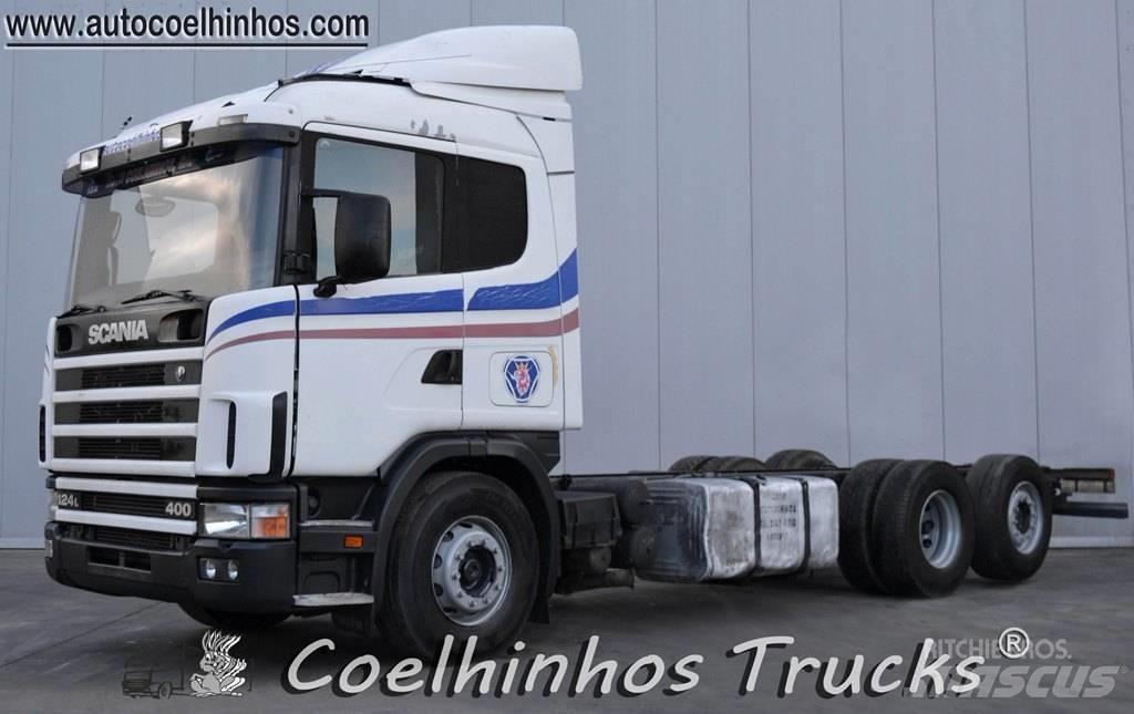 Scania 124L 400 平板车