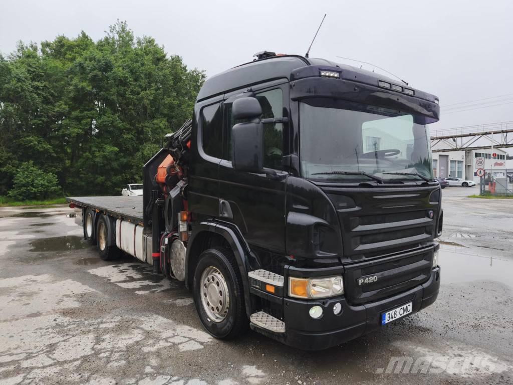 Scania P 420 起重车