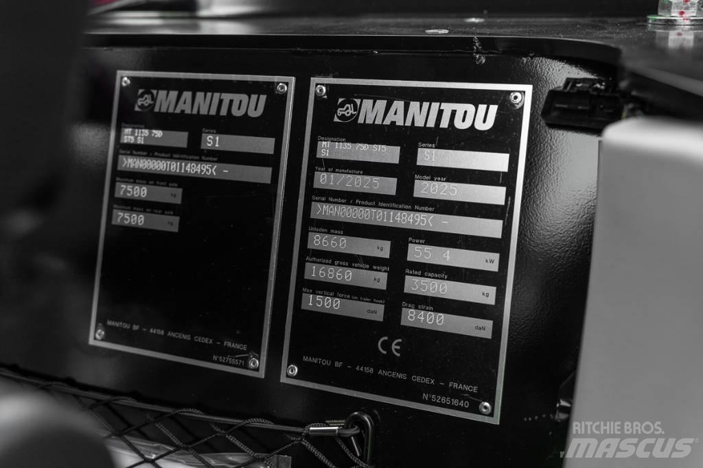 Manitou MT 1135 伸缩臂叉装车|叉装车