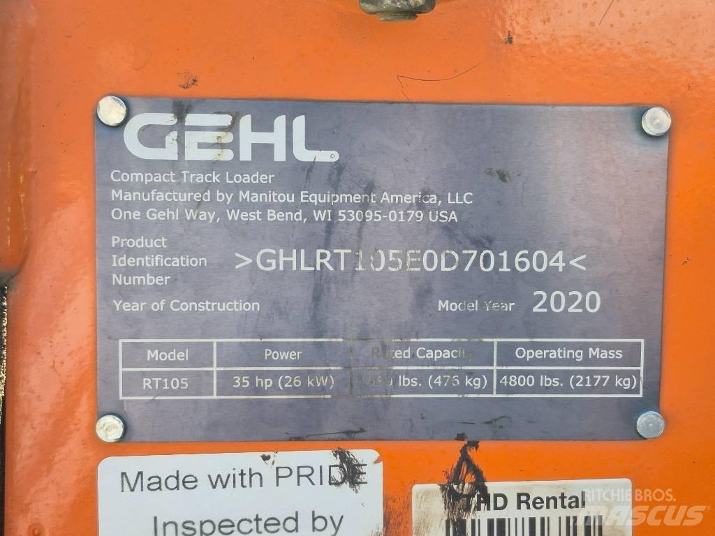 Gehl RT 105 滑移装载机