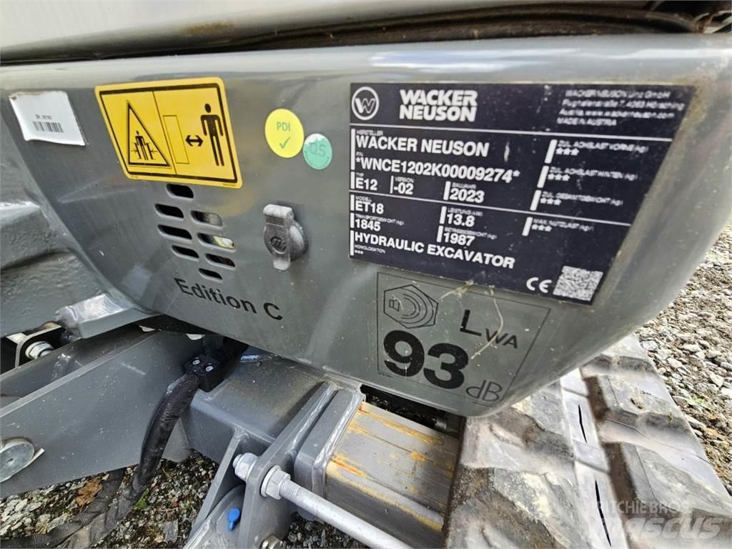 Wacker ET 18 小型挖掘机