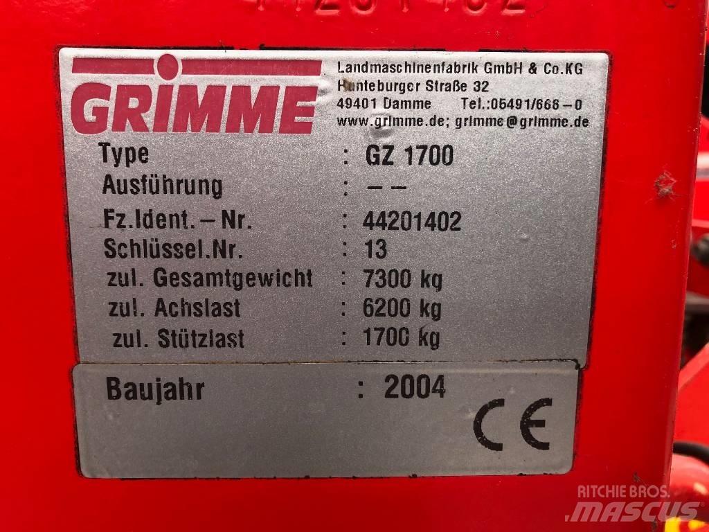 Grimme GZ 1700 马铃薯收获机