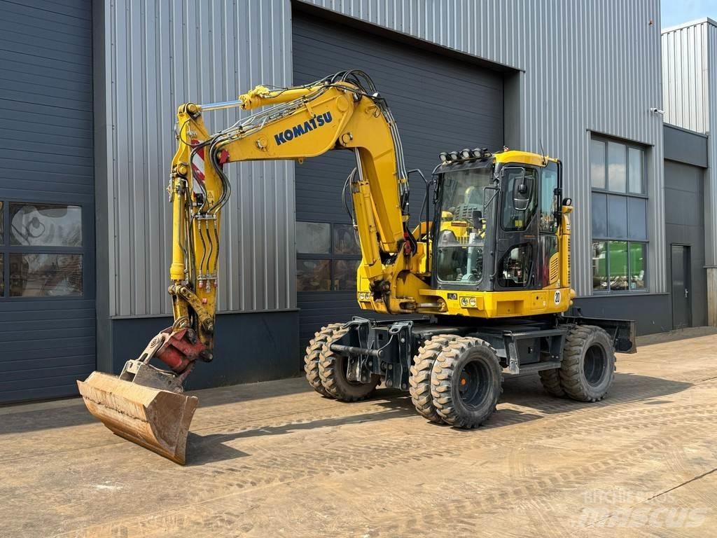 Komatsu PW118MR-11 轮式挖掘机