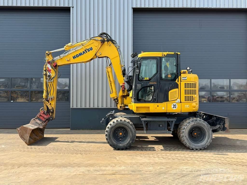 Komatsu PW118MR-11 轮式挖掘机