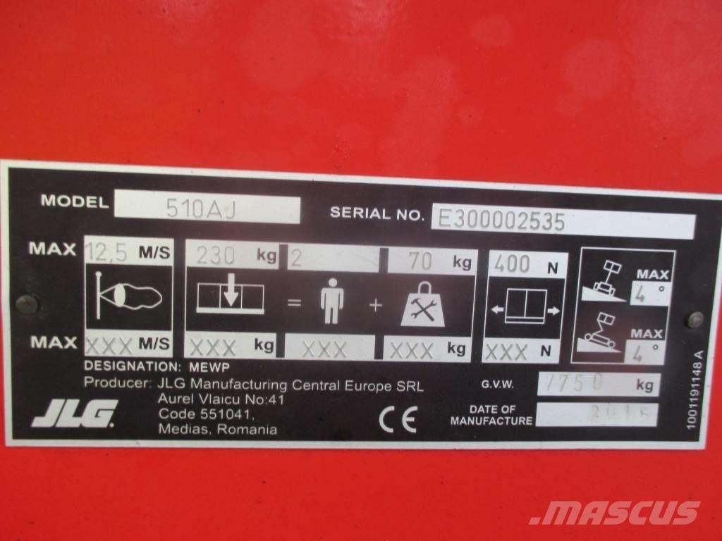 JLG 510 AJ 曲臂高空工作平台