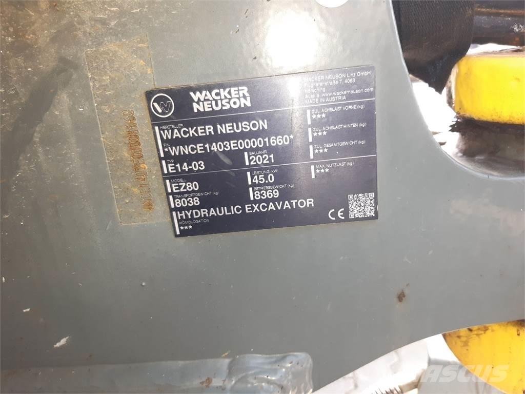 Wacker Neuson EZ80 履带挖掘机