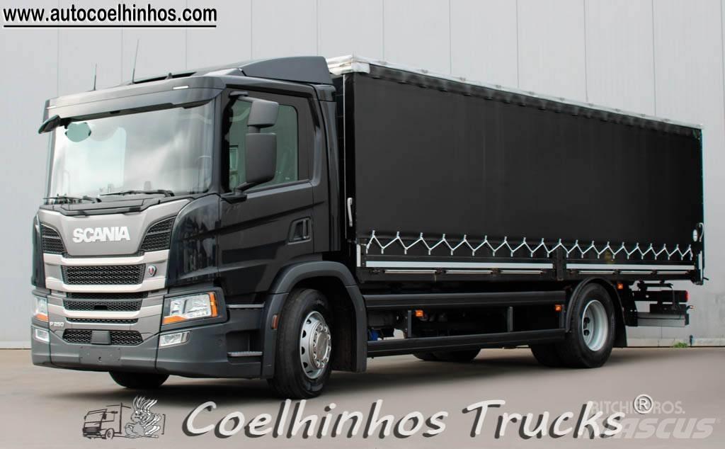 Scania P 250 篷布货车