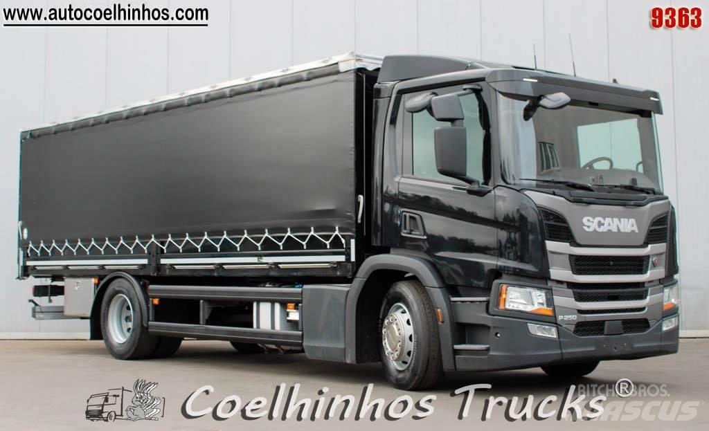 Scania P 250 篷布货车