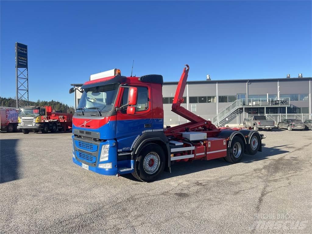 Volvo FM450 6X2 工程吊钩车