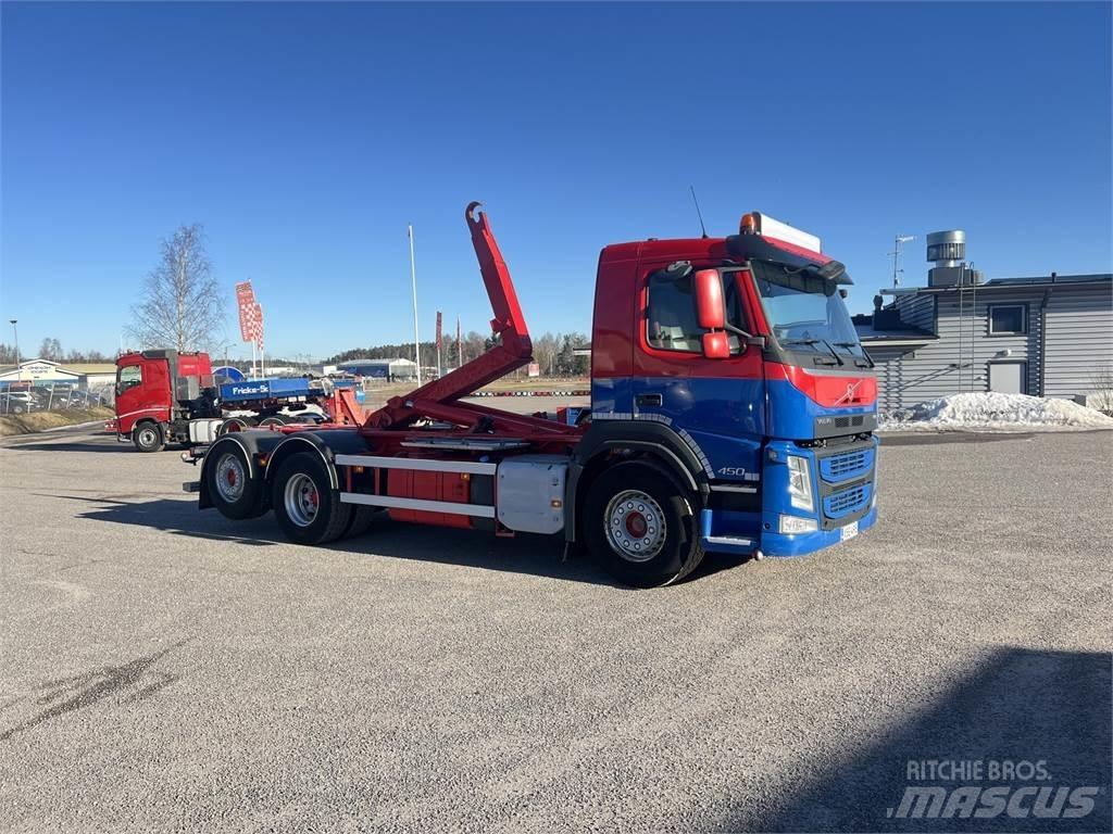 Volvo FM450 6X2 工程吊钩车