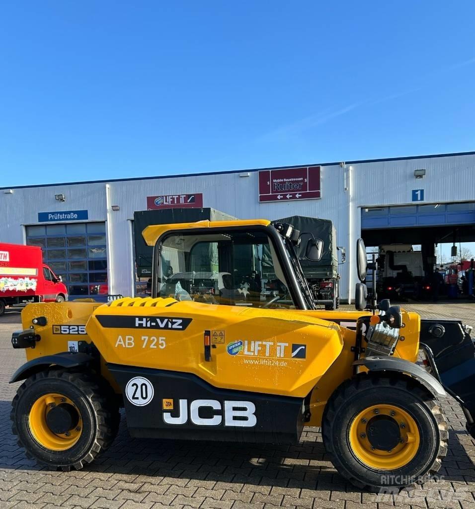 JCB 525-60 伸缩臂叉装车|叉装车