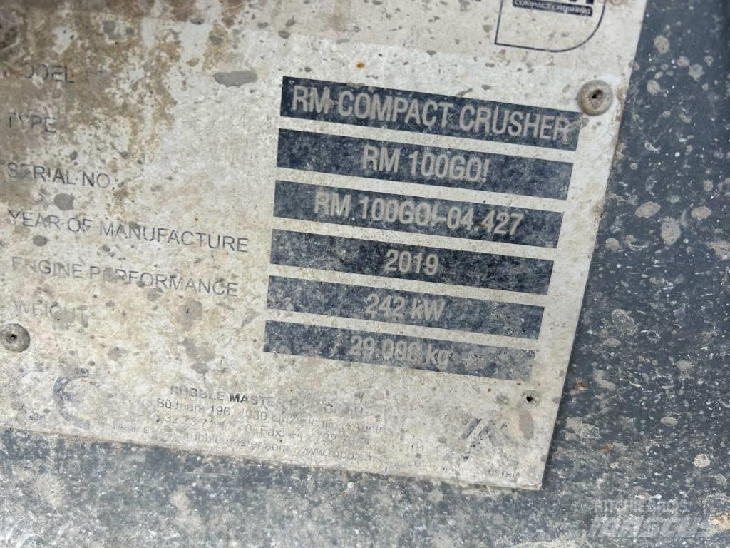 Rubble Master RM 100 移动式破碎机