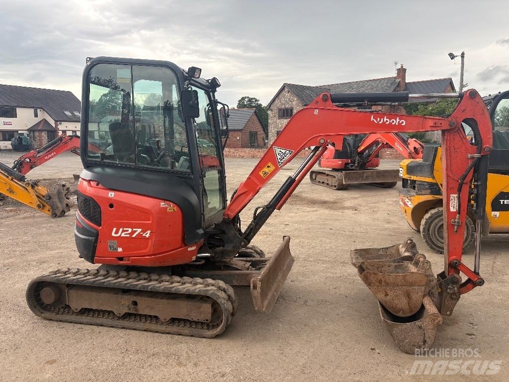 Kubota U 27-4 小型挖掘机