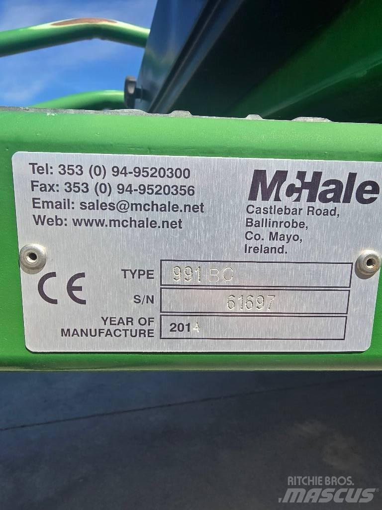 McHale Type 991 BC 牧草包膜机