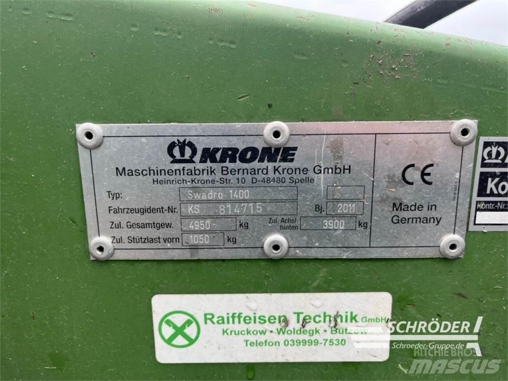 Krone SWADRO 1400 料堆整形机