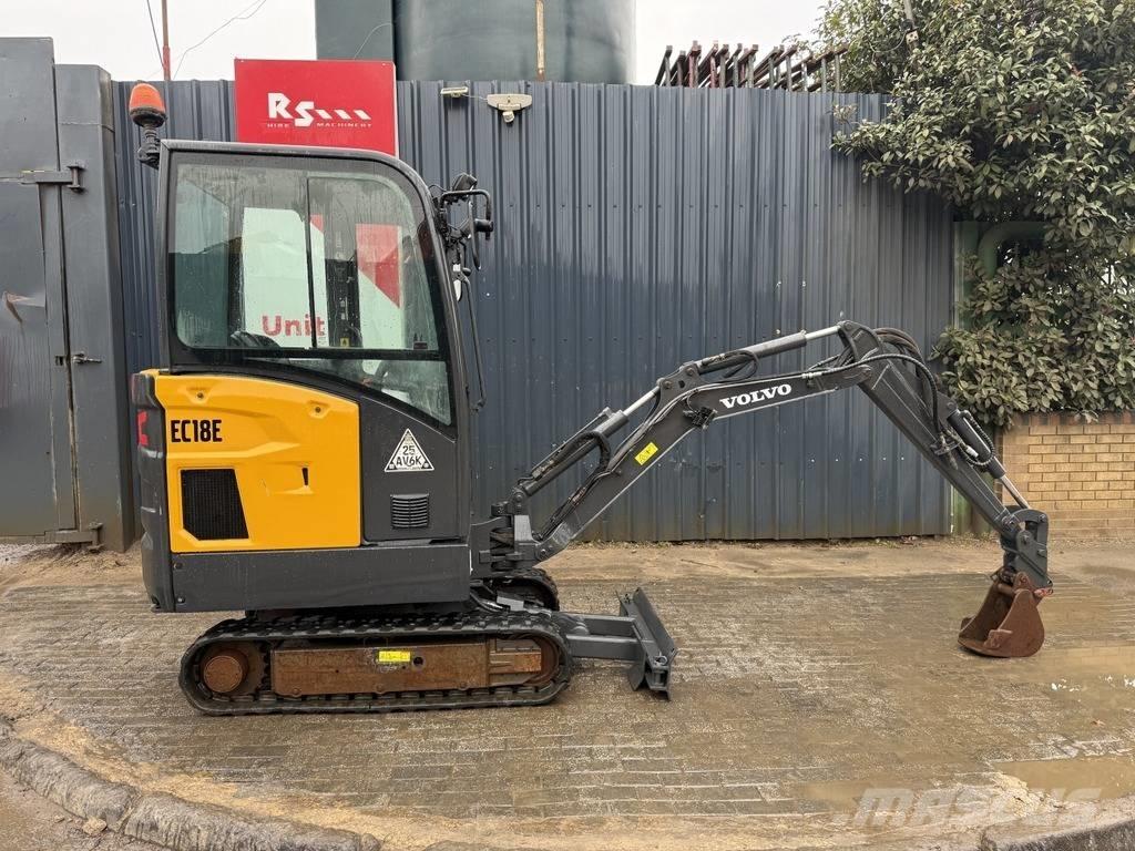 Volvo EC18E 小型挖掘机