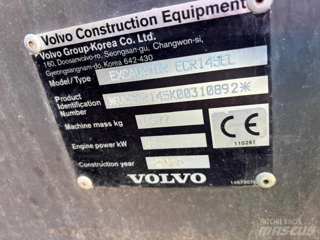 Volvo ECR145EL 履带挖掘机