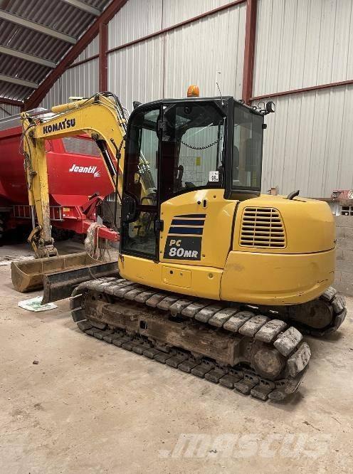 Komatsu PC80MR-5E0 中型挖掘机