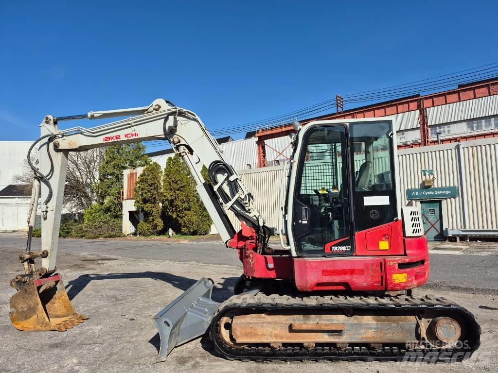 Takeuchi TB 280 FR 履带挖掘机
