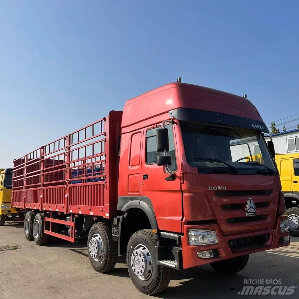 Howo 371 平板栏板货车