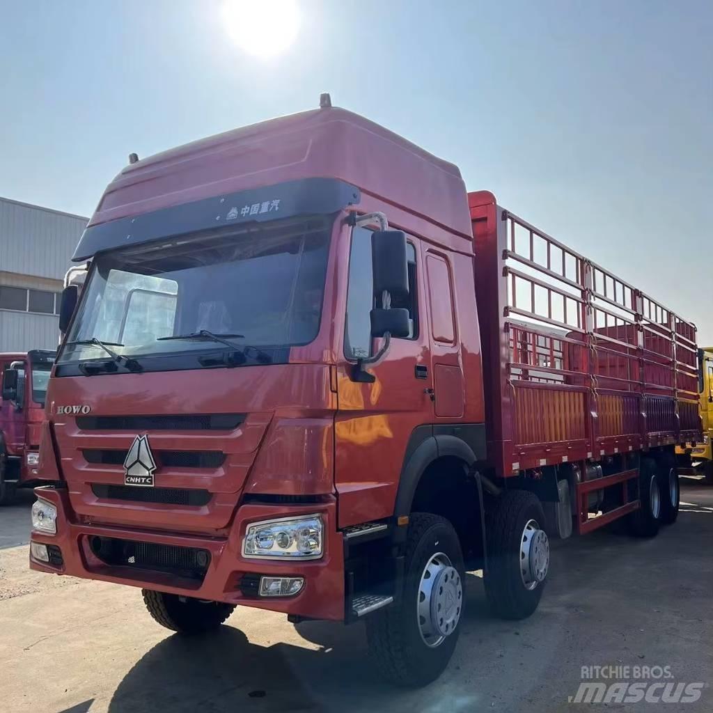 Howo 371 平板栏板货车
