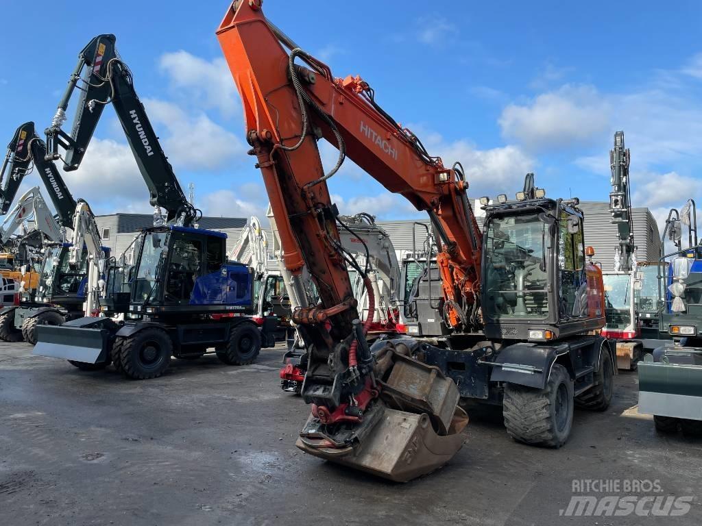 Hitachi 140W-6 轮式挖掘机