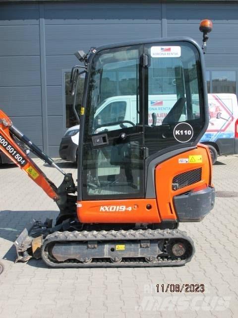 Kubota KX 019-4 小型挖掘机