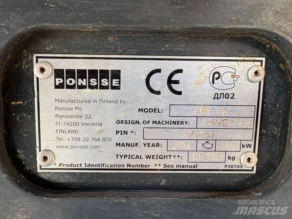 Ponsse Fox 收割机