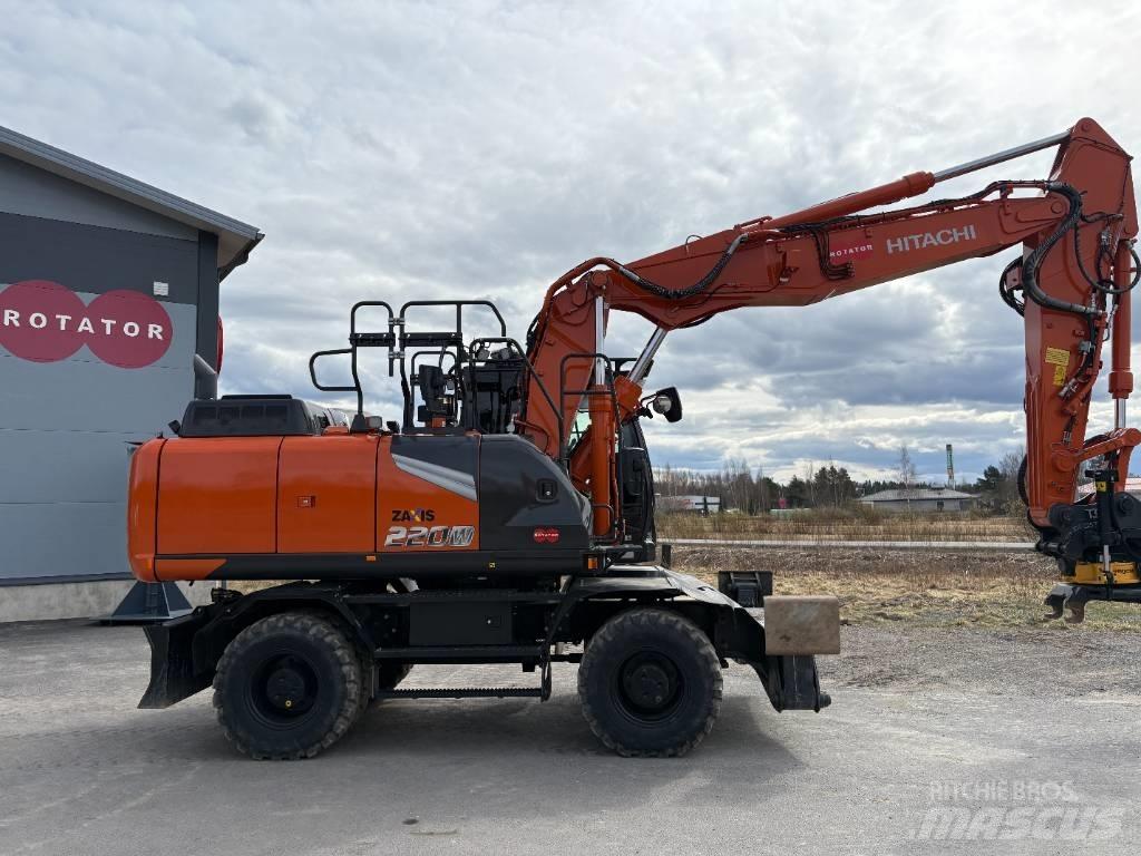 Hitachi ZX220W-7 2P 轮式挖掘机