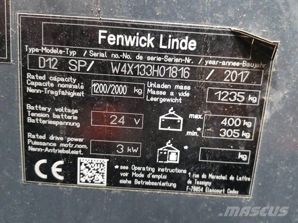 Linde D12 SP 手推堆垛车